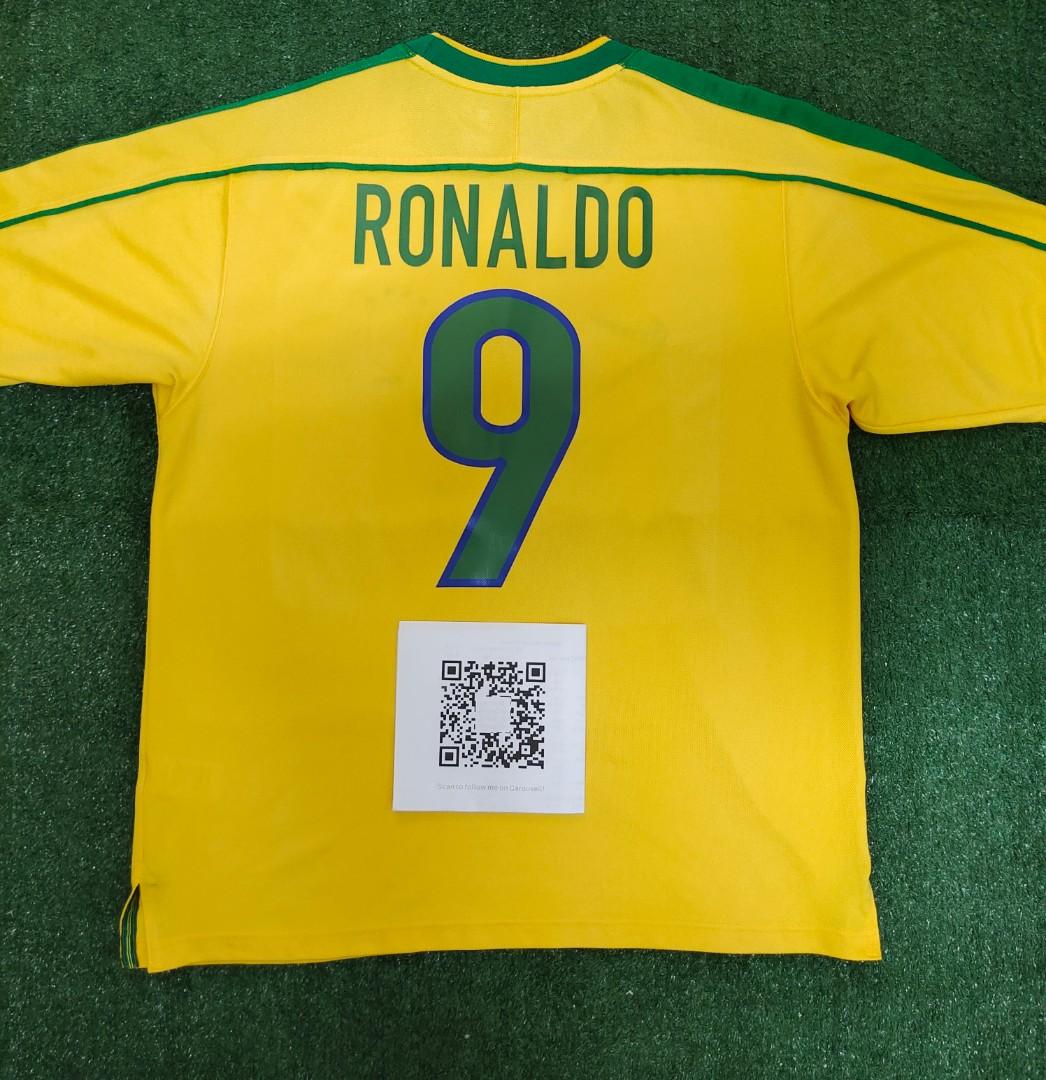 Ronaldo brazil jersey 1998 outlet