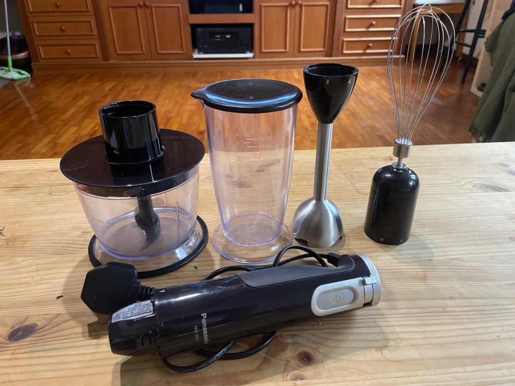 Panasonic MXSS1 handheld blender / chopper, TV & Home Appliances