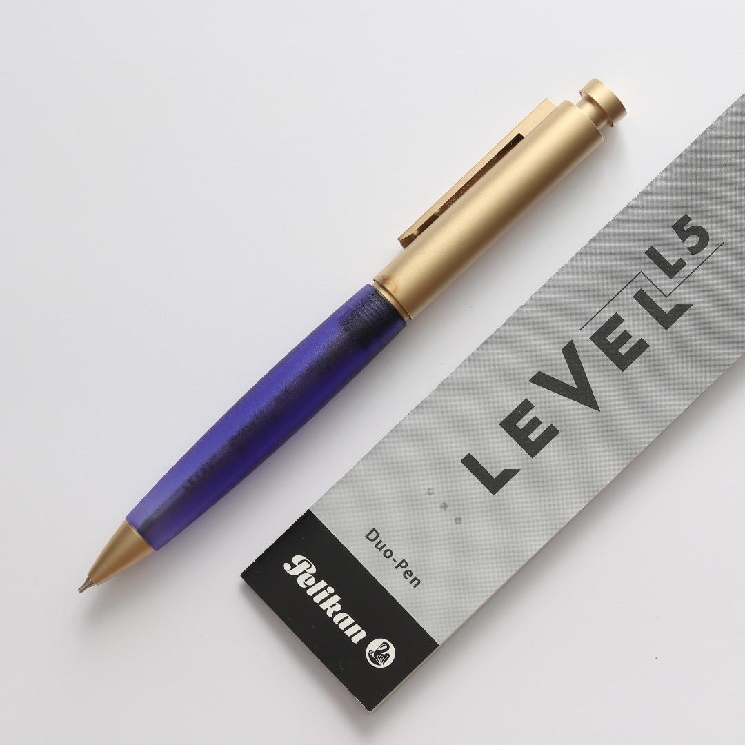 Pelikan Level L5 Duo Pen Gold 兩用筆multipen, 興趣及遊戲, 手作