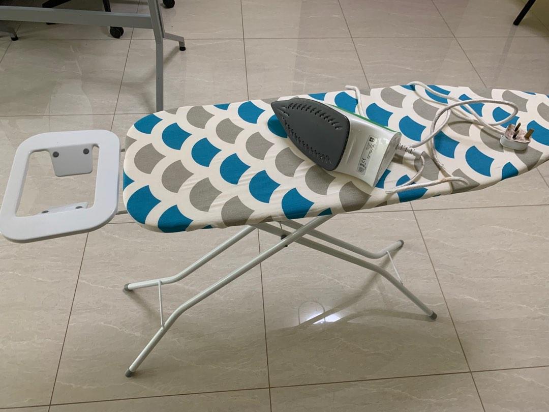 Philips Stream Iron NL9206 with ironing board, TV & Home Appliances ...