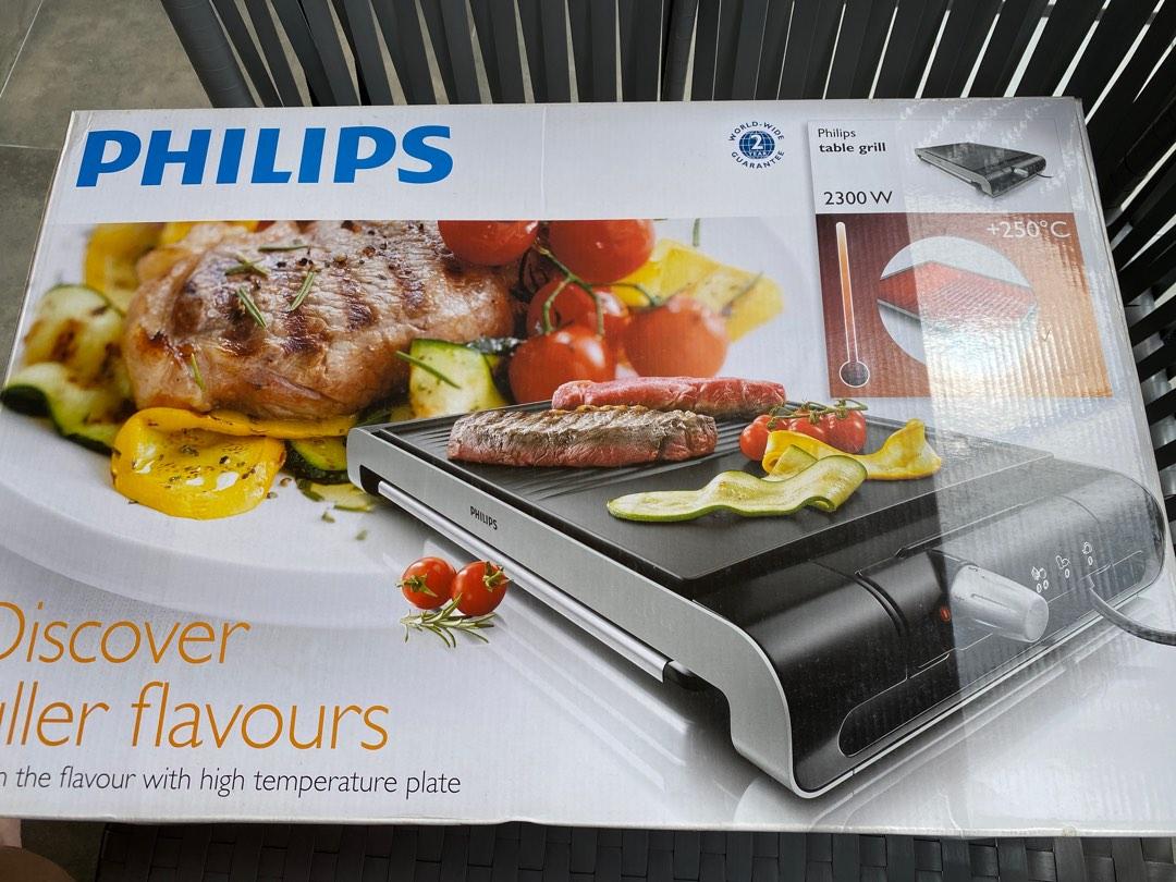 Philips tabletop grill, TV & Home Appliances, Kitchen Appliances, BBQ