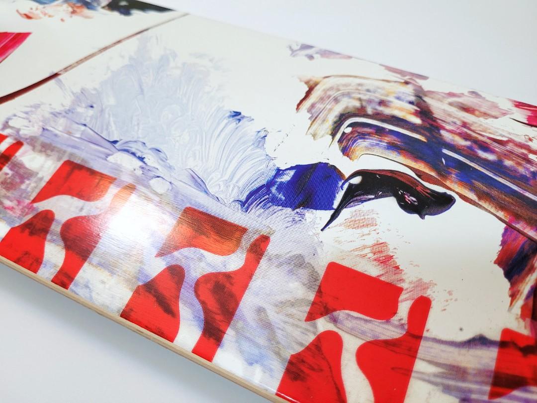 Poetic Collective 'Palette Logo' skateboard longboard cruiser board