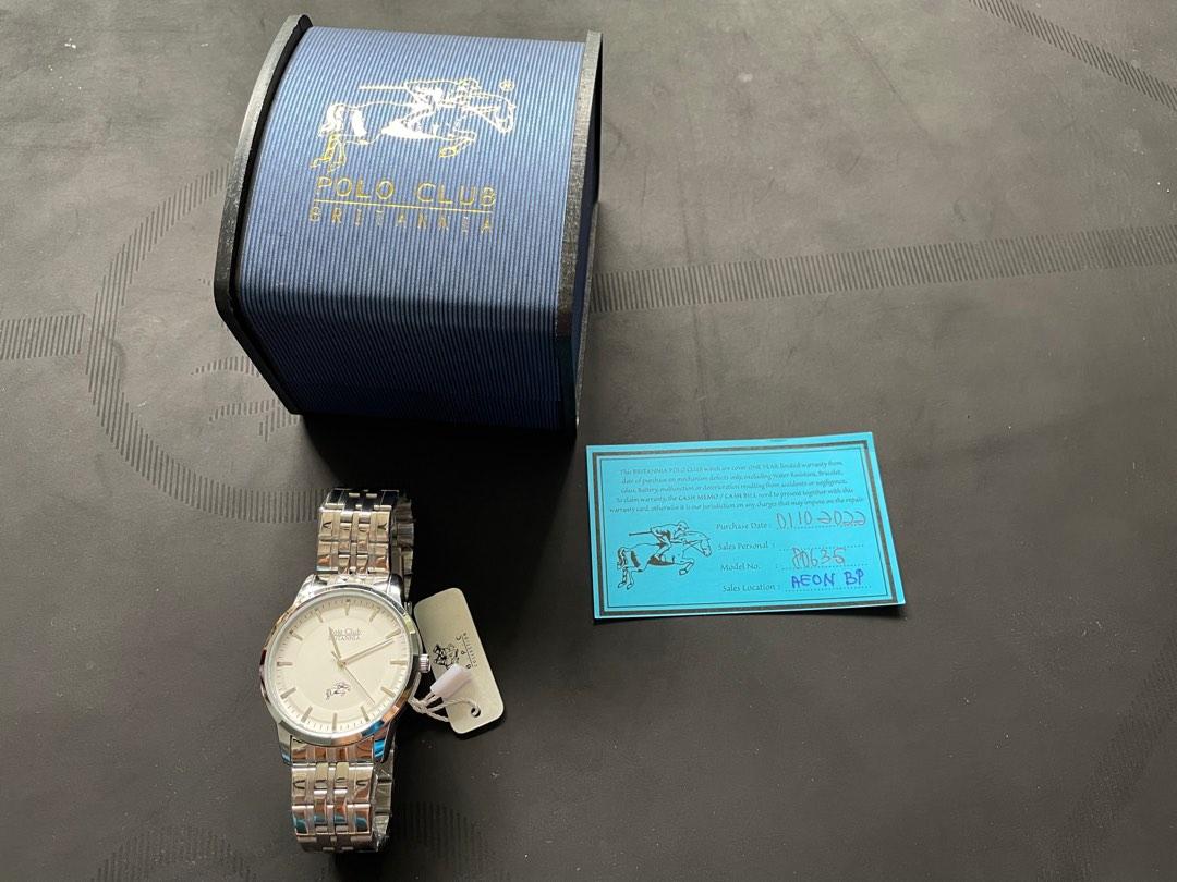 Polo club hotsell britannia watch review