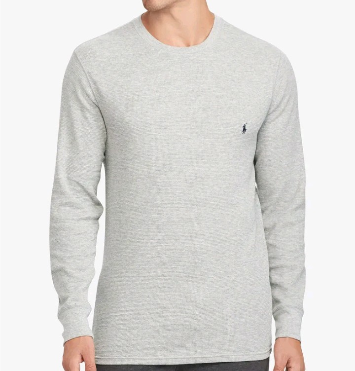 Polo Ralph Lauren men's waffle-knit thermal shirt, Men's Fashion, Tops &  Sets, Tshirts & Polo Shirts on Carousell