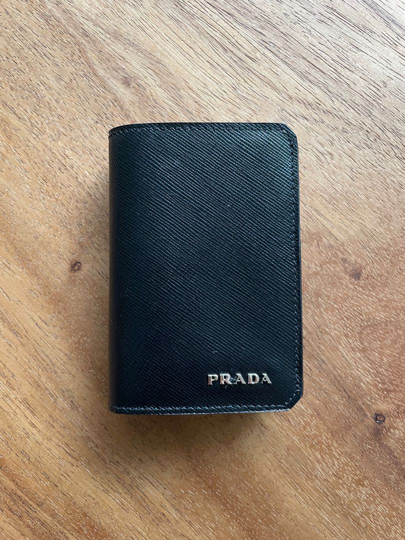 Prada card holder, Men's Fashion, Watches & Accessories, Wallets & Card