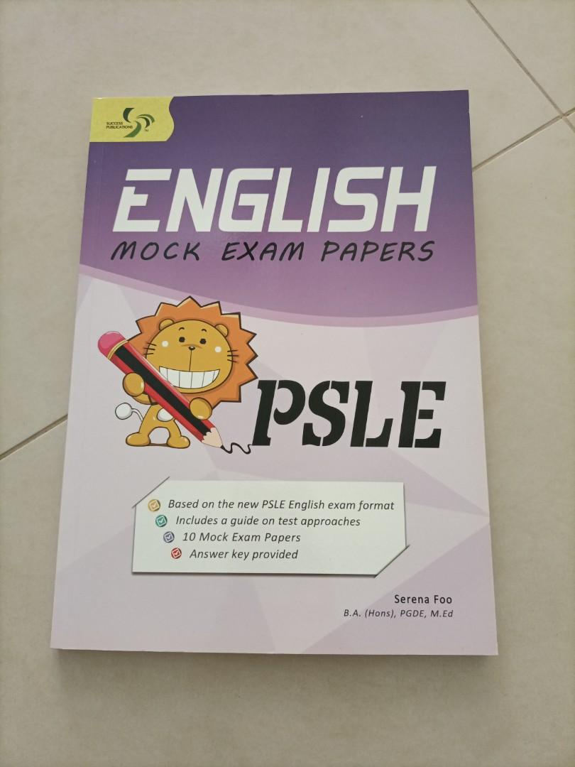 PSLE English mock exam papers, Hobbies & Toys, Books & Magazines