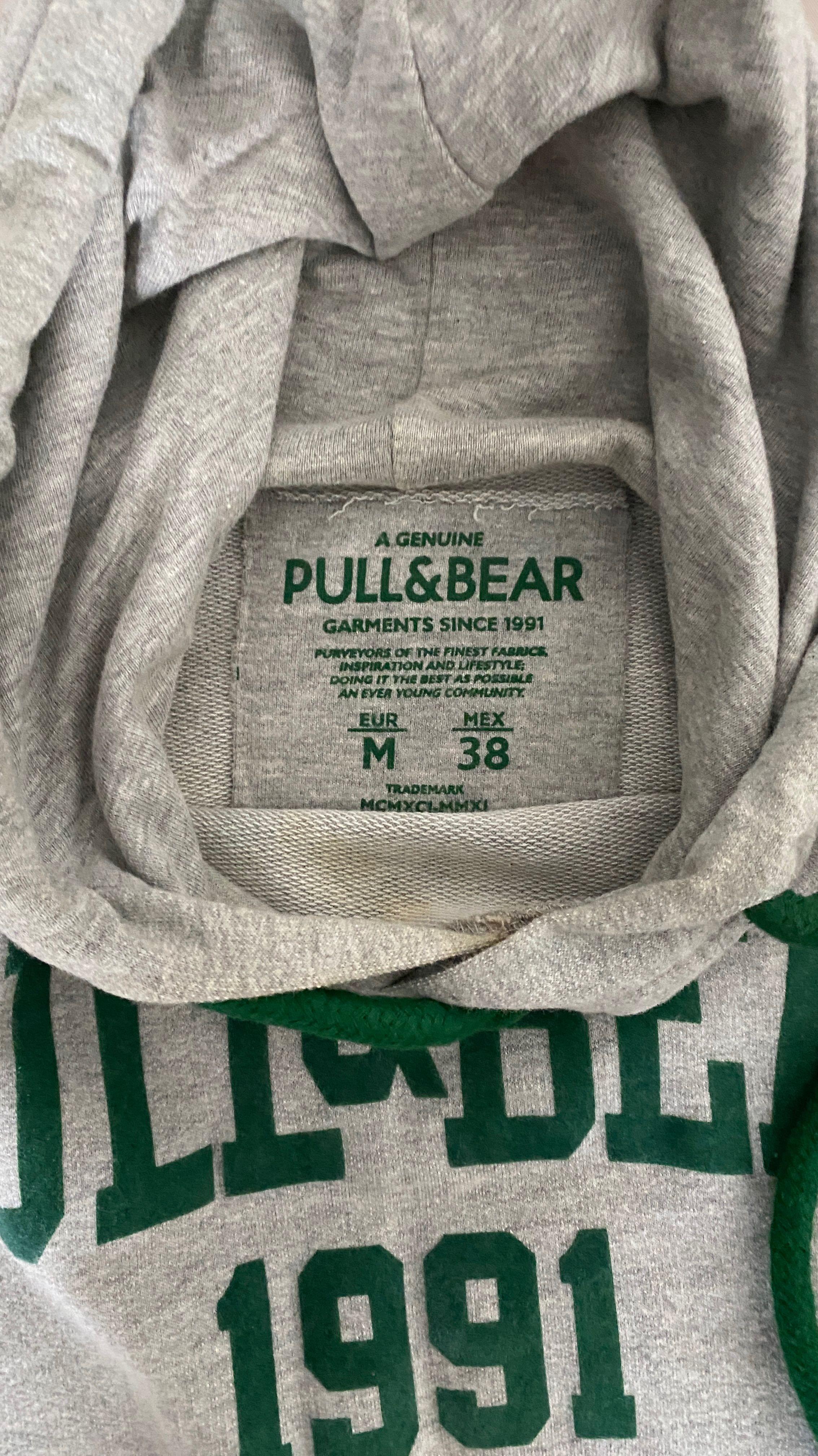 Pull Bear hoodie Men s Fashion Tops Sets Hoodies on Carousell
