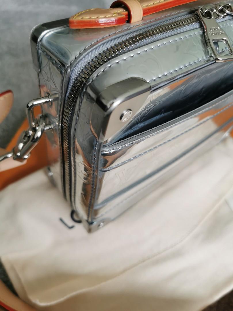 Brand New Louis Vuitton M45885 Mirror Silver Handle Soft Trunk