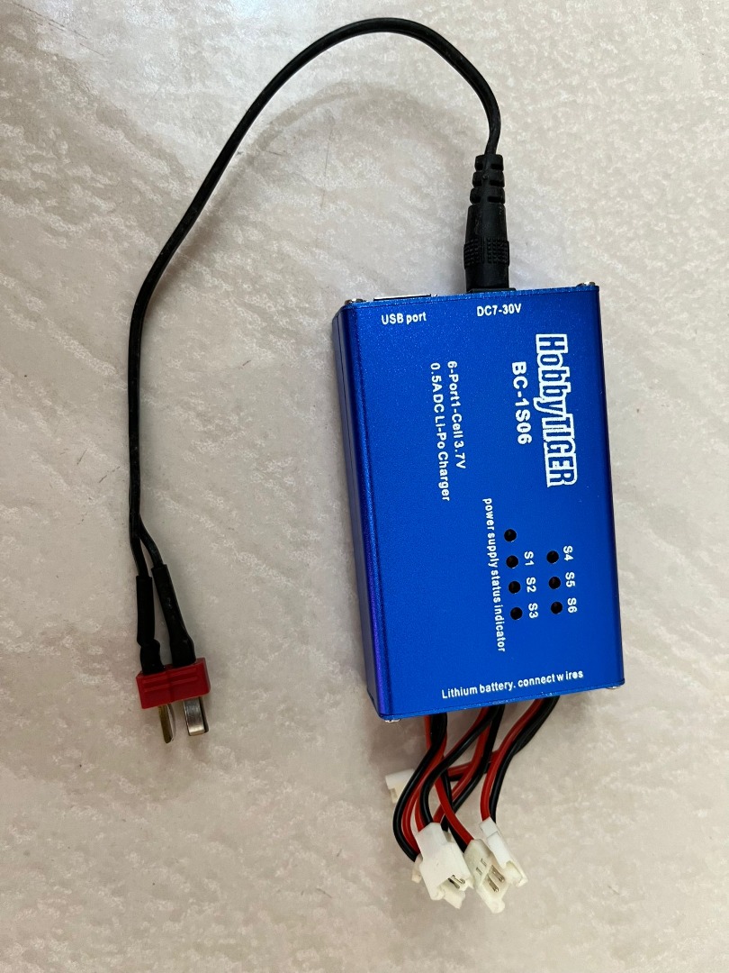 RC adapter battery charger, Hobbies & Toys, Toys & Games on Carousell