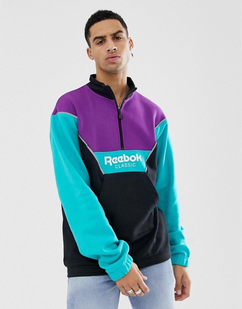 Reebok sweat jacket hot sale