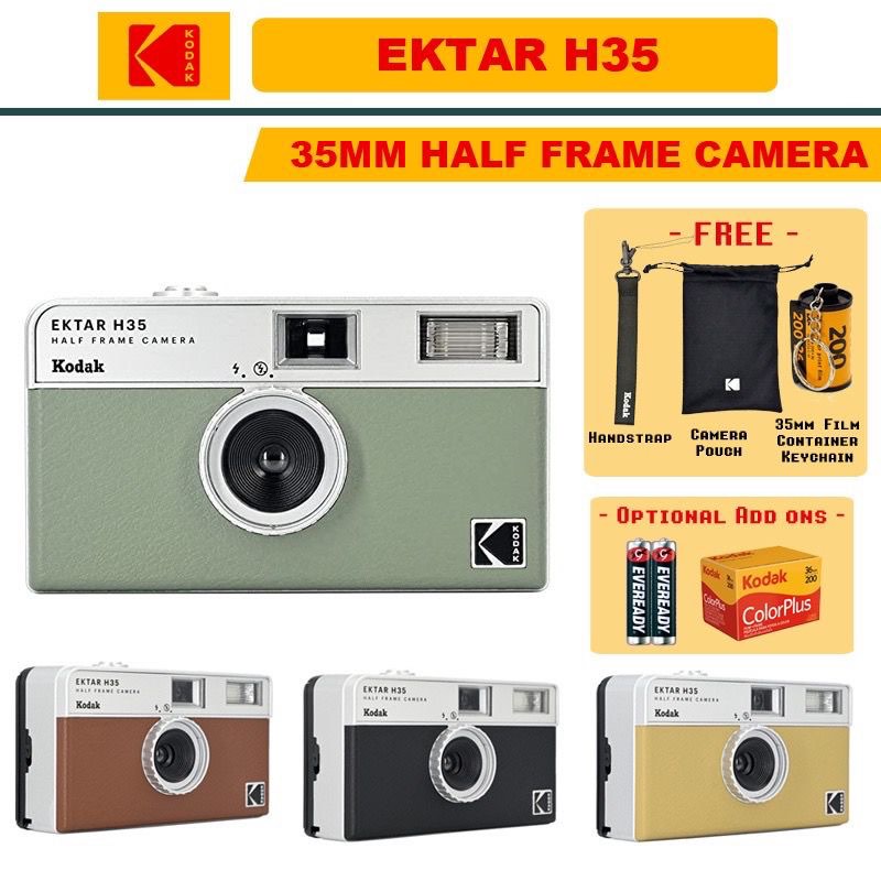 KODAK EKTAR H35 Half Frame Film CameraSAGE – kodakfilm.reto