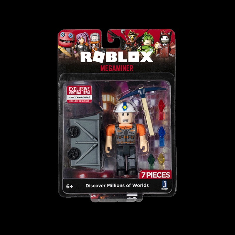 [現貨][Roblox Toys]Roblox Action Collection - Megaminer [Includes 1 ...