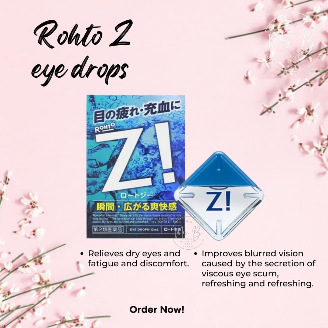 Rohto Z eye drops, Beauty & Personal Care, Vision Care on Carousell