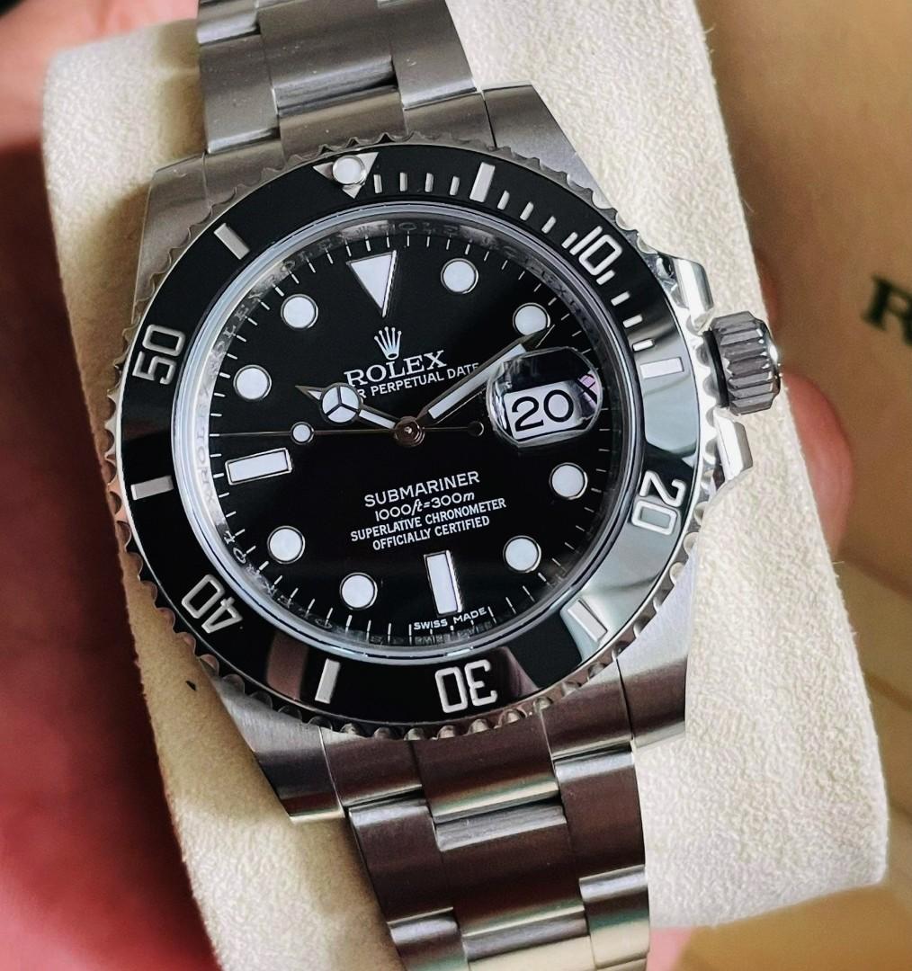 Rolex Submariner Date Ceramic 116610 Luxury Watches on Carousell