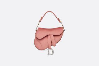 Christian Dior Mini Saddle Bag with Strap M0456CTZQ_M928 , Blue, One Size