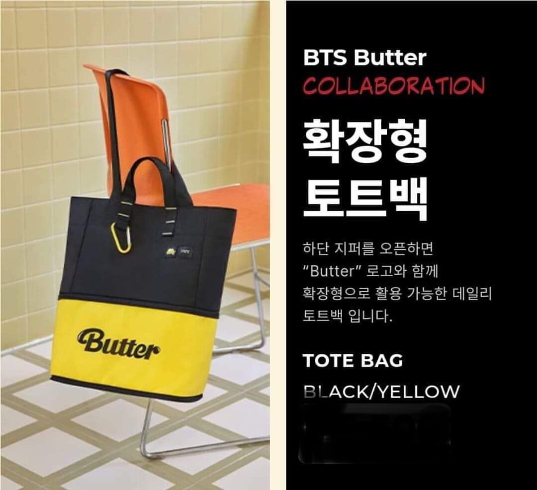 Samsonite Res x BTS Butter, Women's Fashion, Bags & Wallets, Tote Bags