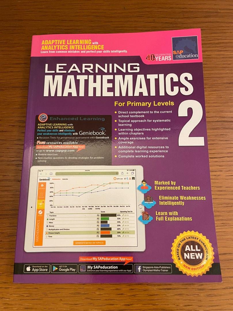 SAP Learning Mathematics 2, 興趣及遊戲, 書本 & 文具, 教科書 Carousell