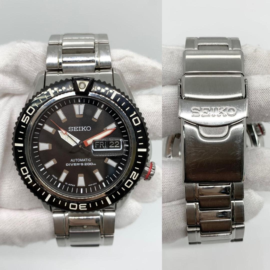 SEIKO 4R36 02Z0 STARGATE II AUTOMATIC MEN S WATCH 227025900 MA