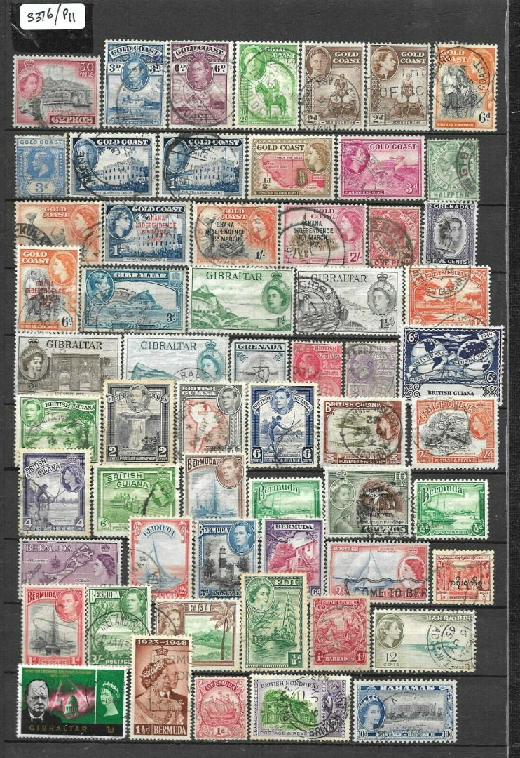 Selection of Vintage Commonwealth Stamps, Hobbies & Toys, Memorabilia ...