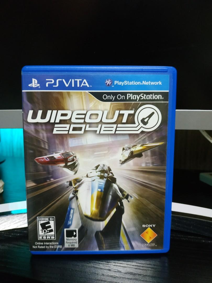 (Self Collect Only🙏) Wipeout 2048 ps vita game