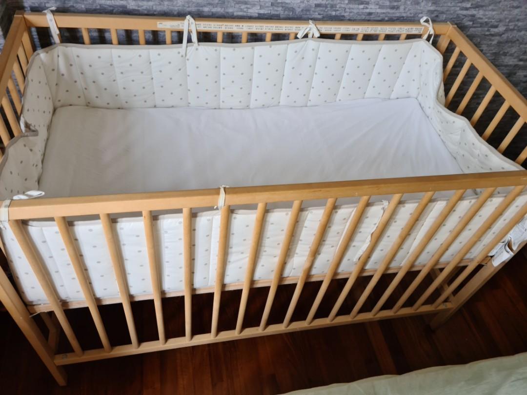 Selling ikea crib rarely used, Babies & Kids, Baby Nursery & Kids