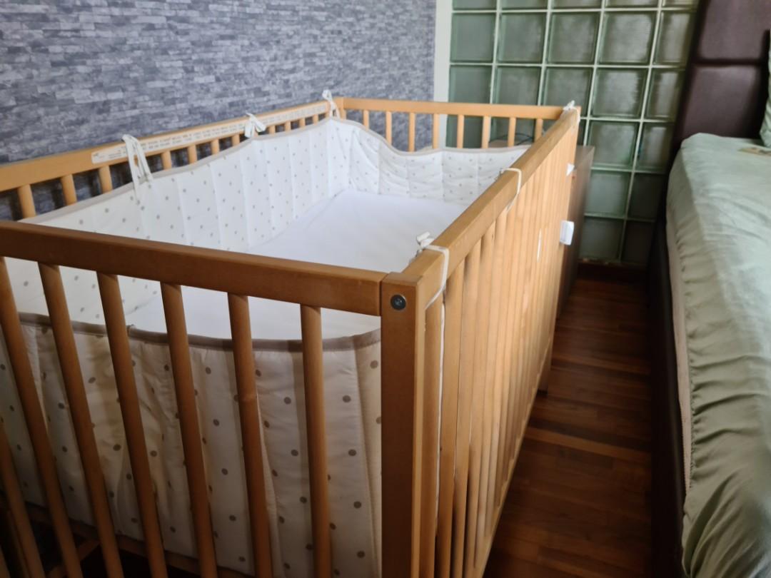 Selling ikea crib rarely used, Babies & Kids, Baby Nursery & Kids