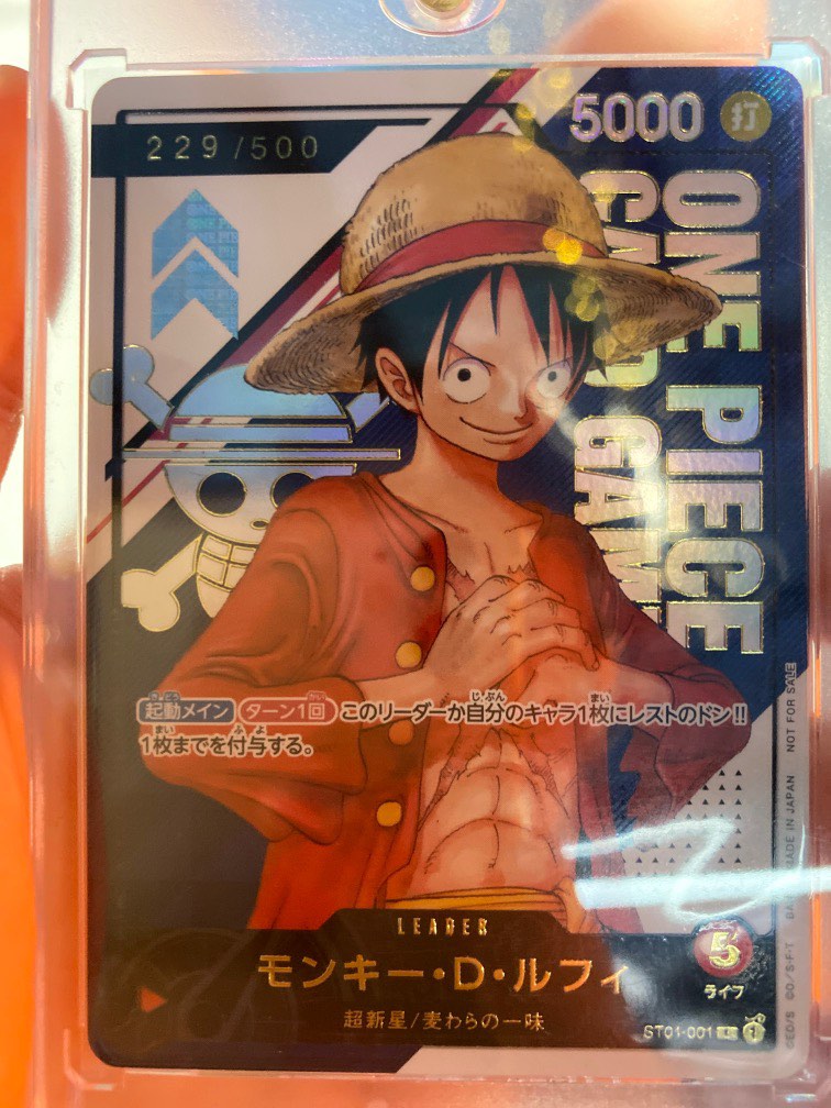 One Piece Tcg Flagship Luffy Hobbies Toys Toys Games On Carousell
