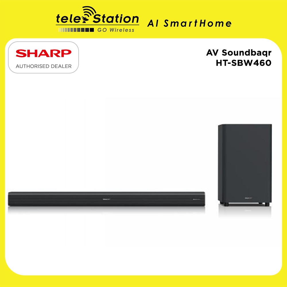 NEW SET!! Sharp AV Sound Bar Home Theater System HTSBW460 NEGOTIABLE