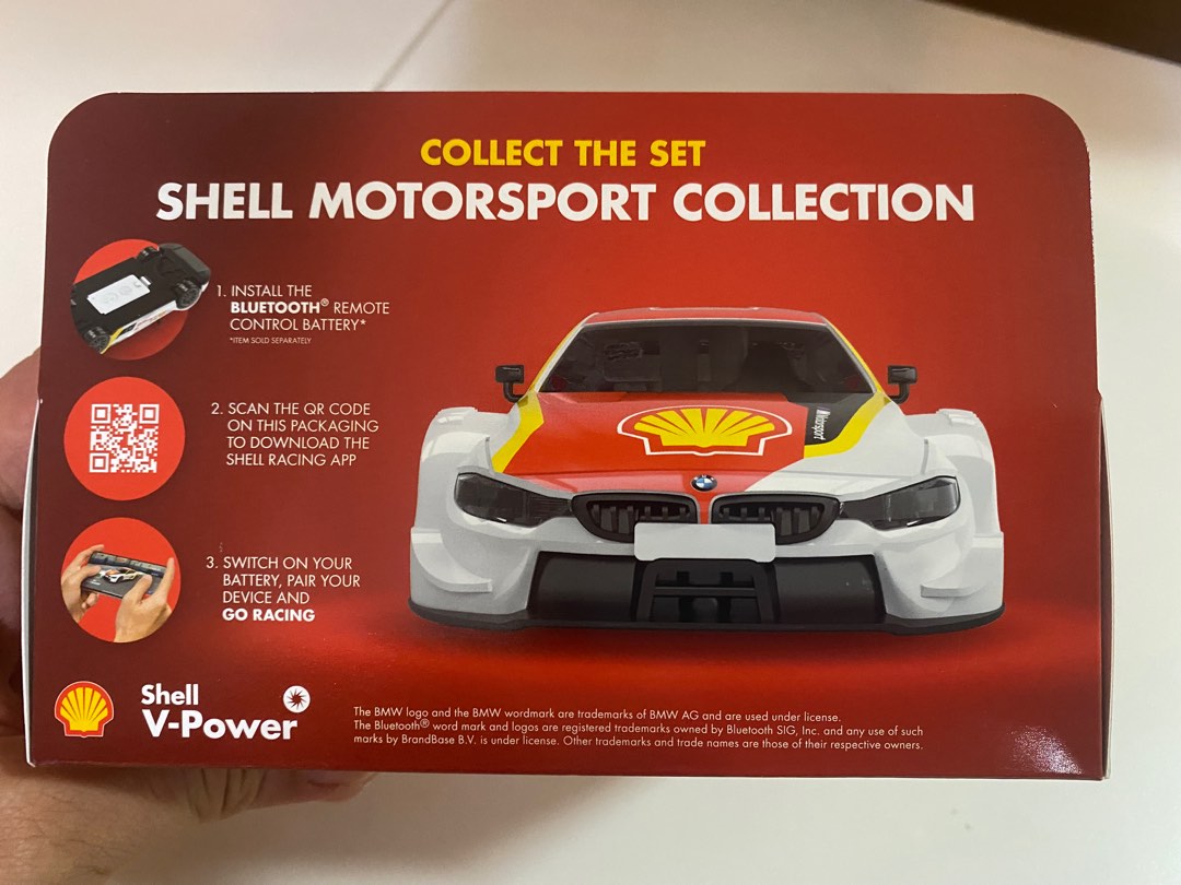 Shell BMW MOTORSPORT 6 Cars Collection Bluetooth remote control