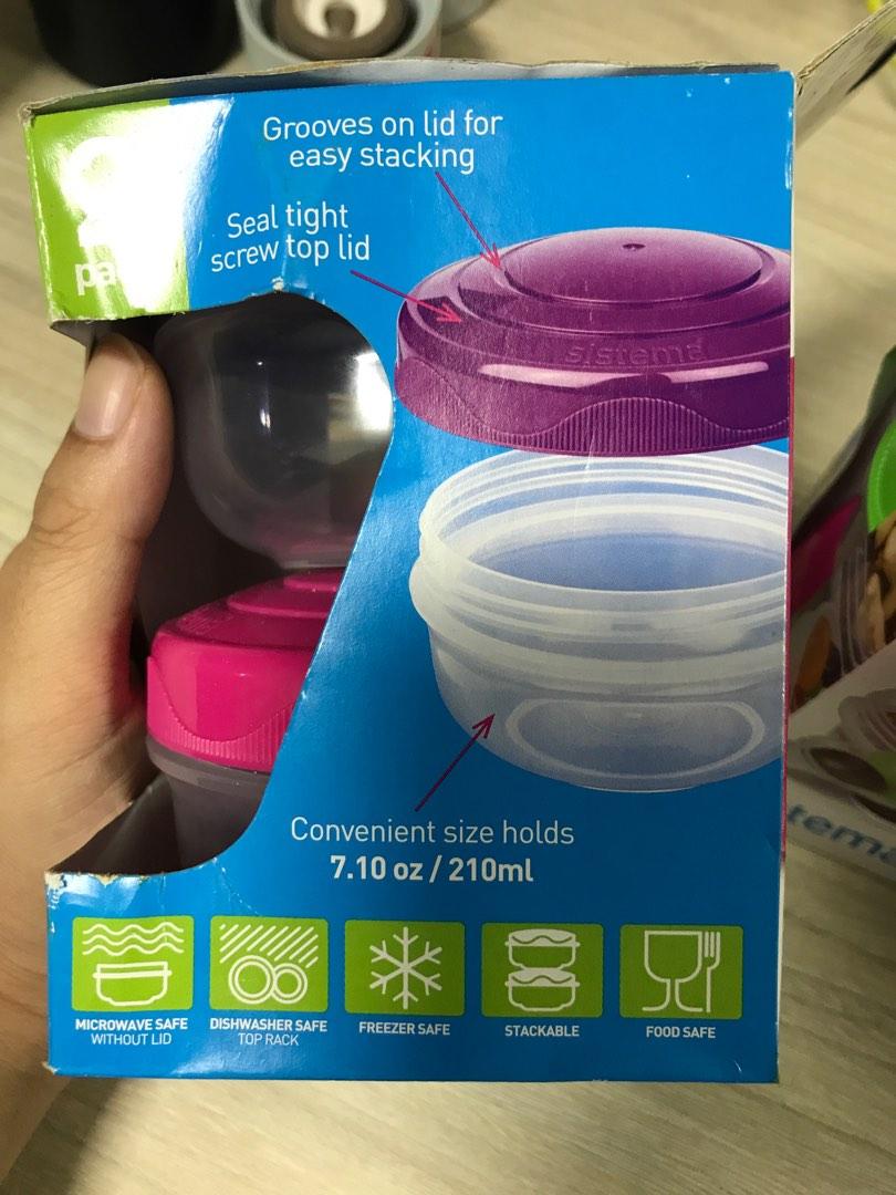 Sistema food storage containers, Furniture & Home Living, Kitchenware ...
