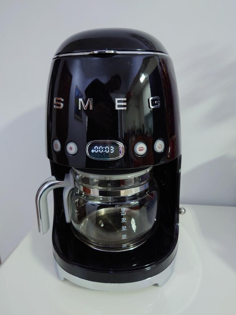 SMEG drip coffee machine coffee maker black, TV & Home Appliances
