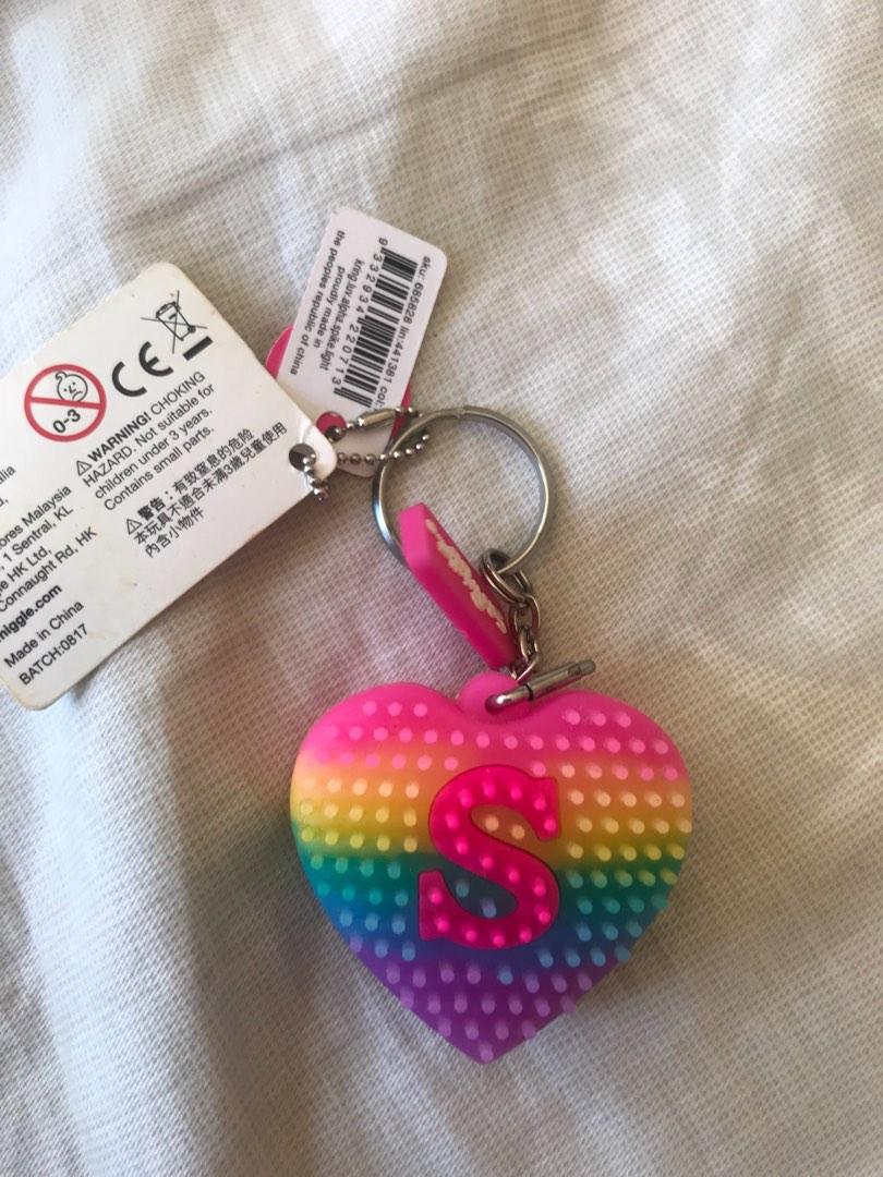 Smiggle scented Keychain letter S, Babies & Kids, Babies & Kids Fashion