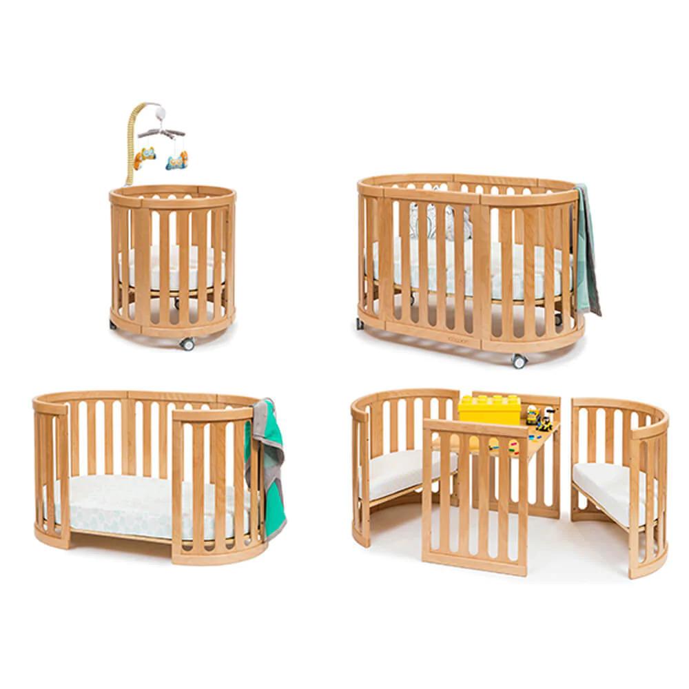 Solid Wood Baby Cot, Babies & Kids, Baby Nursery & Kids Furniture, Cots ...