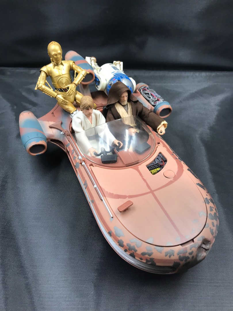 Star Wars The Black Series Set Luke Skywalker Obi Wan Kenobi R2 D2
