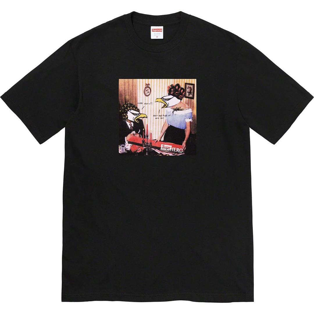Supreme x ANTIHERO Curbs Tee (Black), 男裝, 上身及套裝, T-shirt