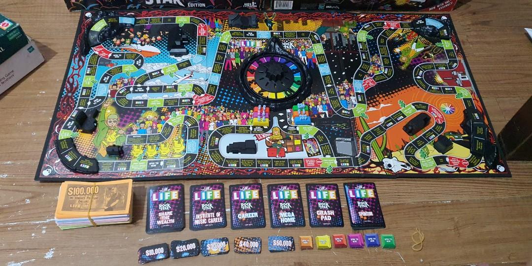 The Game of Life: Rock Star Edition, Board Game