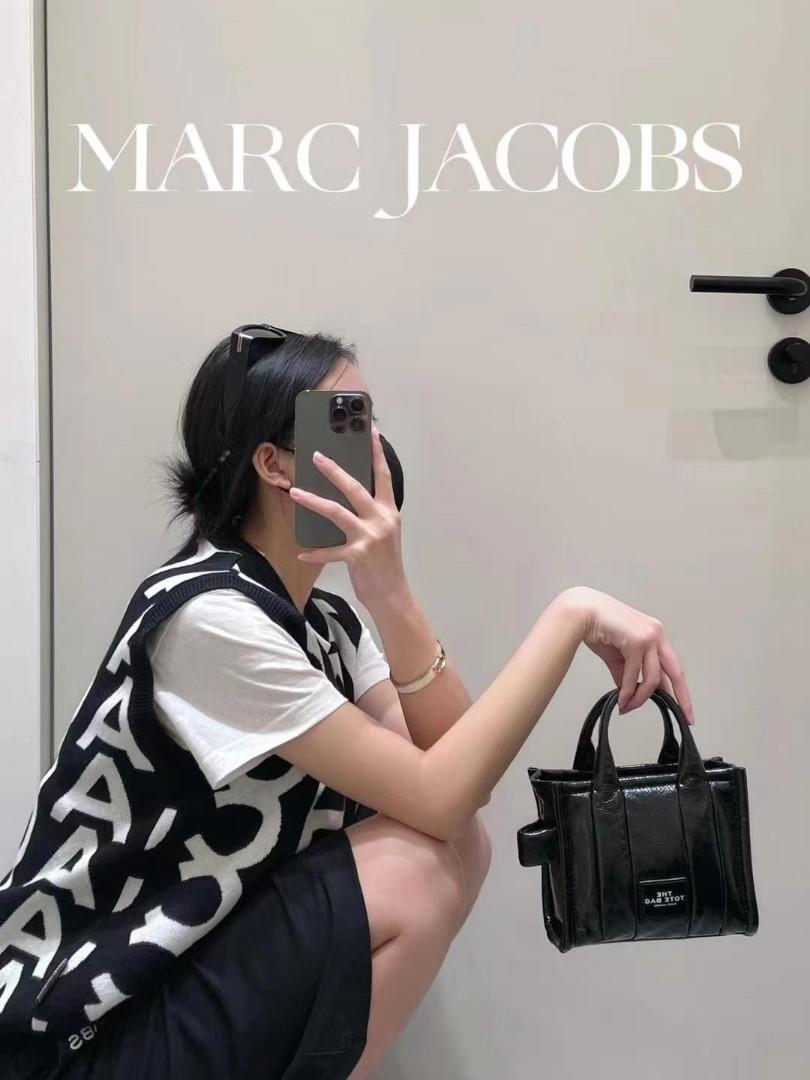 Marc Jacobs 'The Shiny Crinkle Micro Tote' Bag
