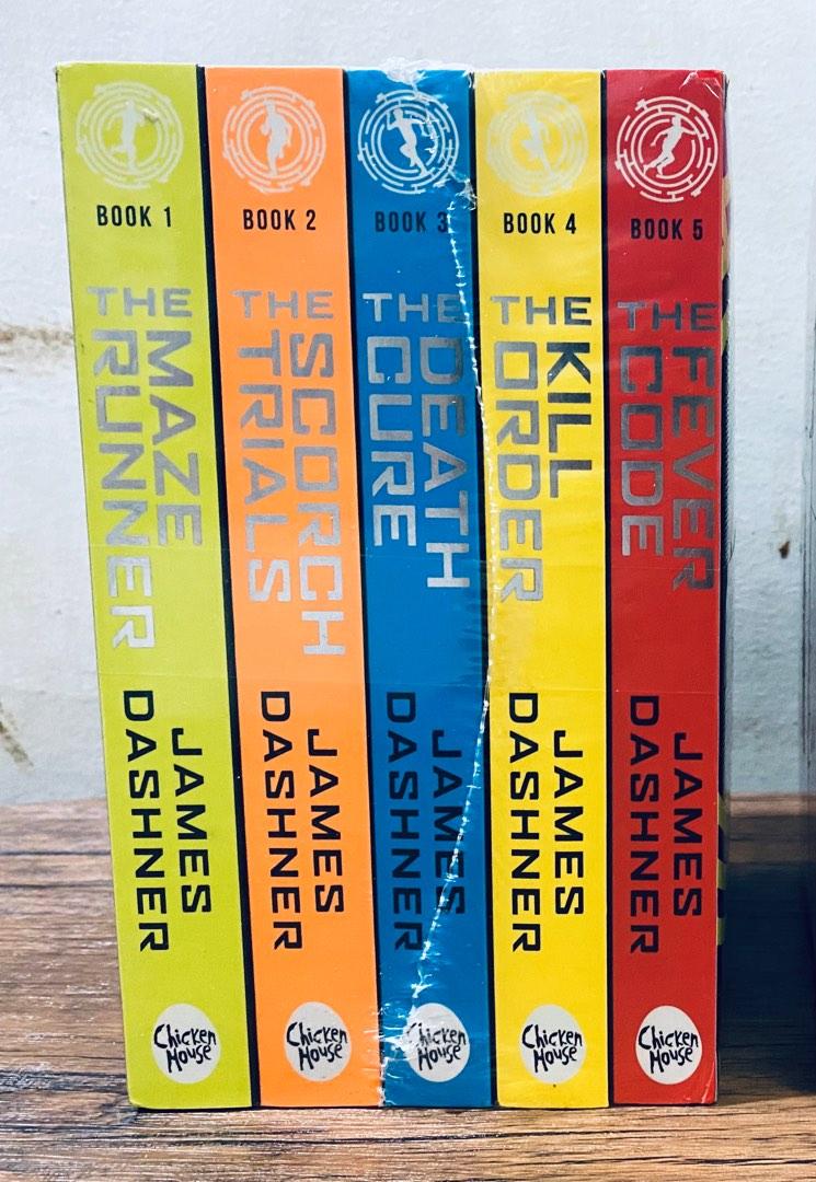 THE MAZE RUNNER BOOK SET, Hobbies & Toys, Books & Magazines, Fiction