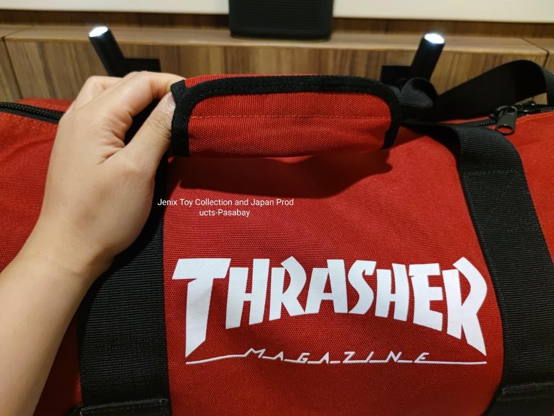 SKATEBAG - DUFFEL - BLACK – Thrasher Magazine