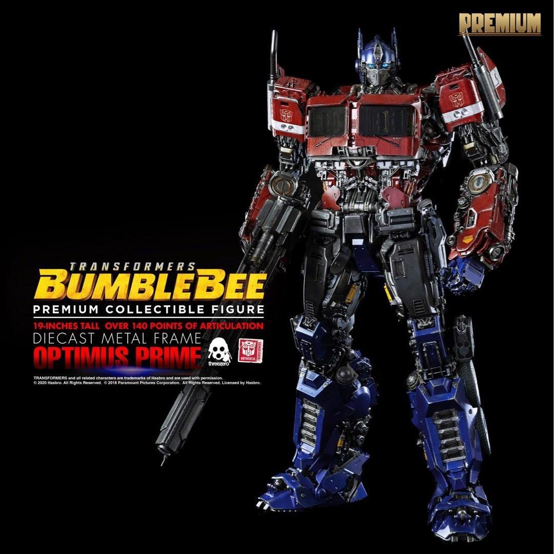 Threezero Transformers Bumblebee Optimus Prime Premium Scale, Hobbies