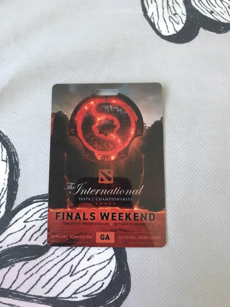 TI finals Dota International ticket, Tickets & Vouchers, Event Tickets