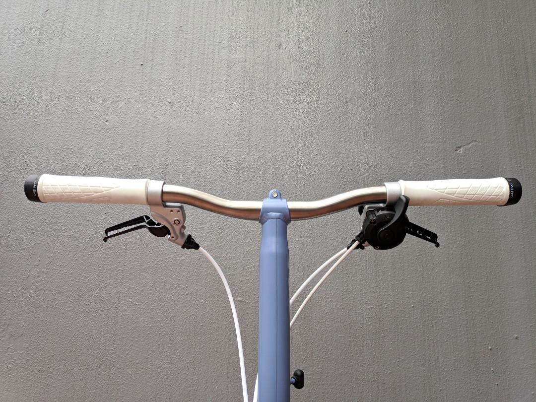 Low riser handlebar shop