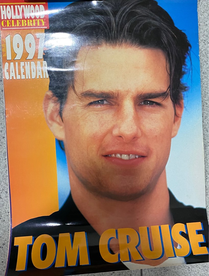 Tom Cruise Calendar, Brad Pitt Poster & The Corrs Poster, Hobbies