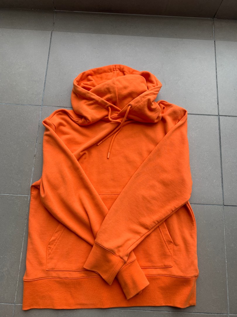 Topman orange hoodie discount