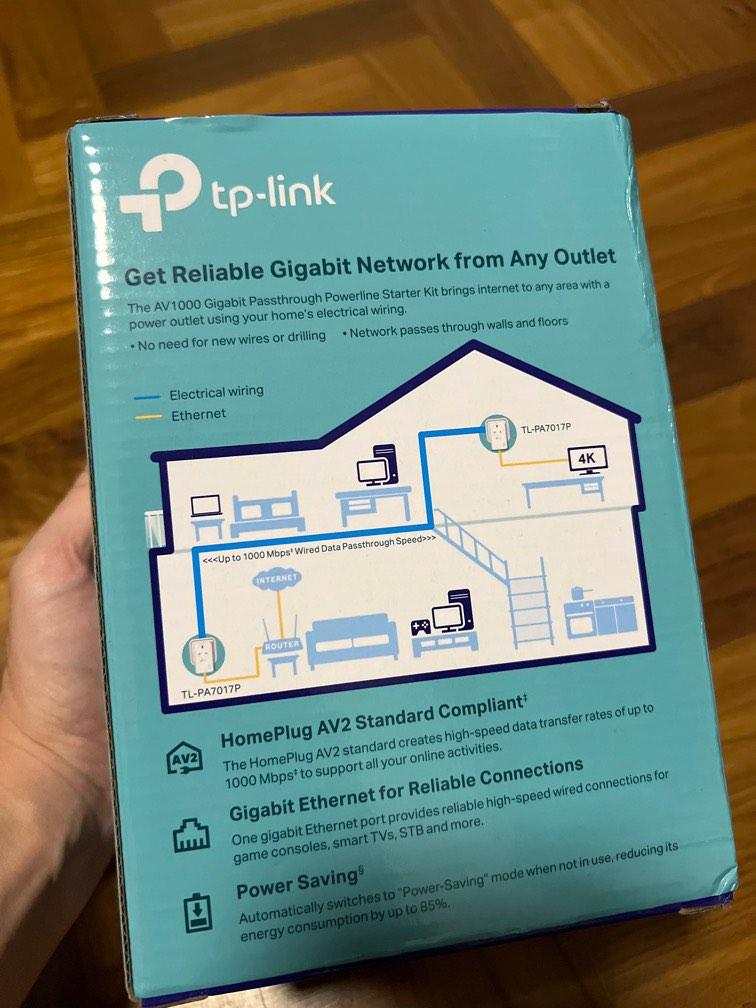 TPLink Passthrough Powerline, Computers & Tech, Parts & Accessories