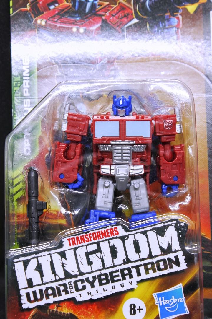 Transformers Kingdom Optimus Prime Core Class, Hobbies & Toys, Toys & Games on Carousell