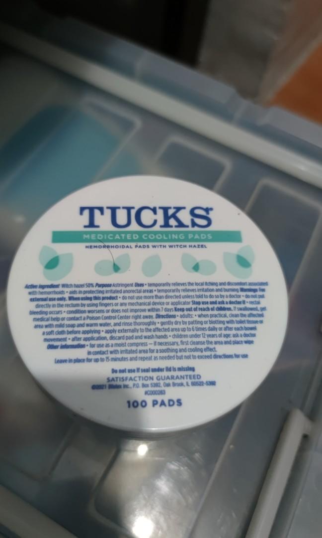 Tucks Medicated Cooling Pads, Beauty & Personal Care, Sanitary Hygiene