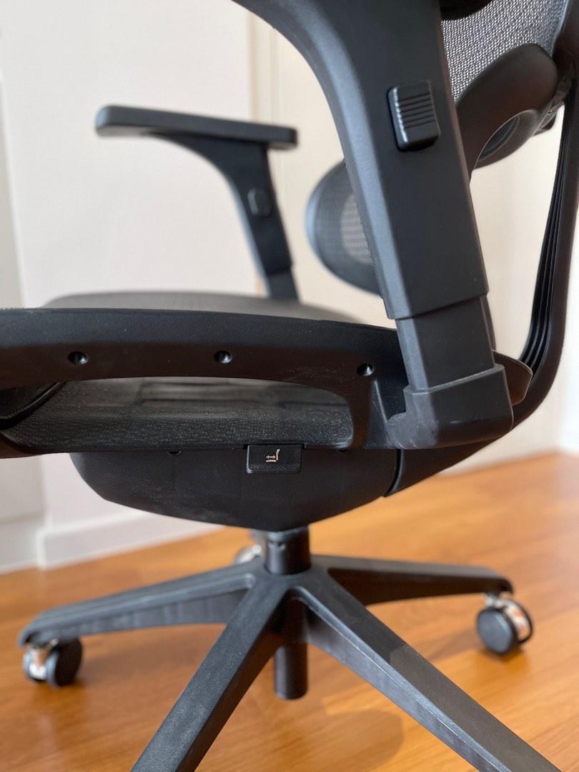 Ultra Adjustable Vision Mesh Office Ergonomic Chair Black, Furniture ...