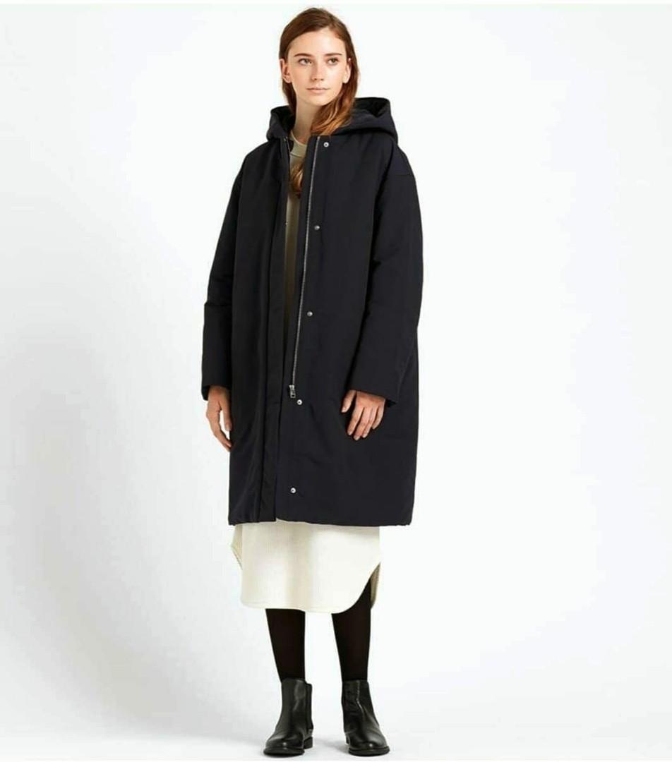 Uniqlo hybrid down cocoon coat outlet