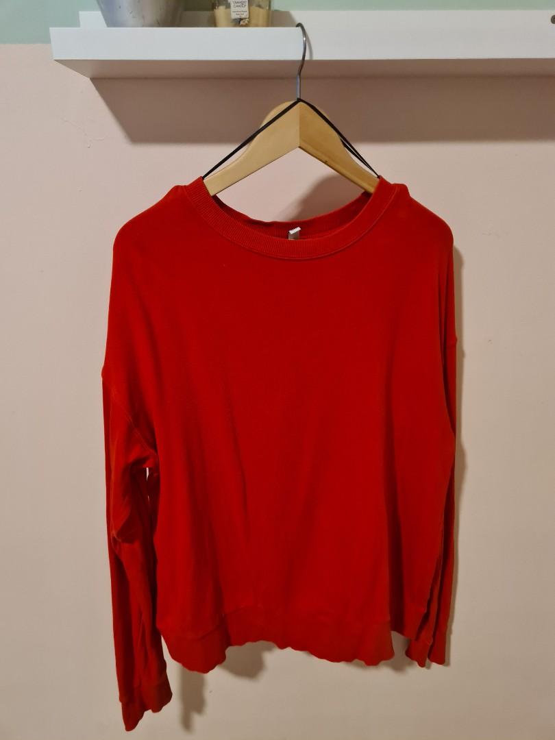 Red shop h&m sweater